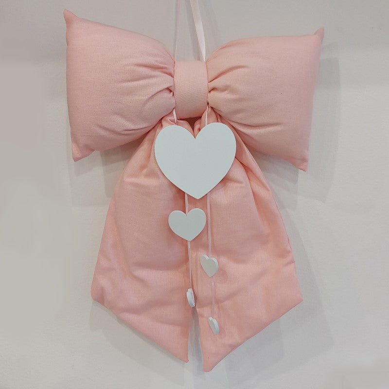Fiocco nascita rosa personalizzabile