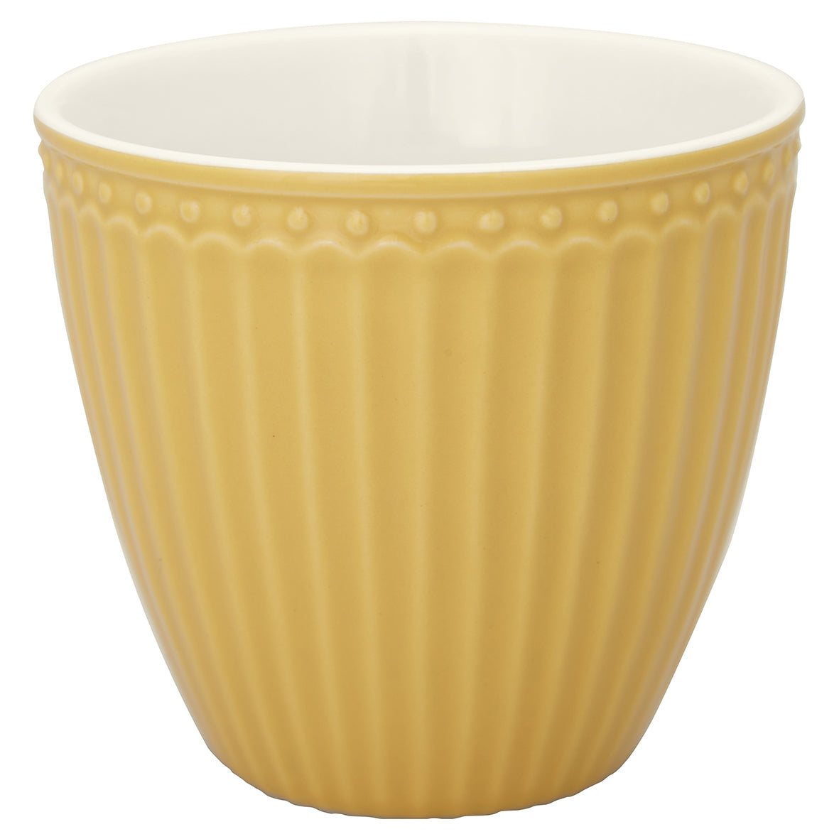 Tazza senza manico giallo miele Alice Everyday