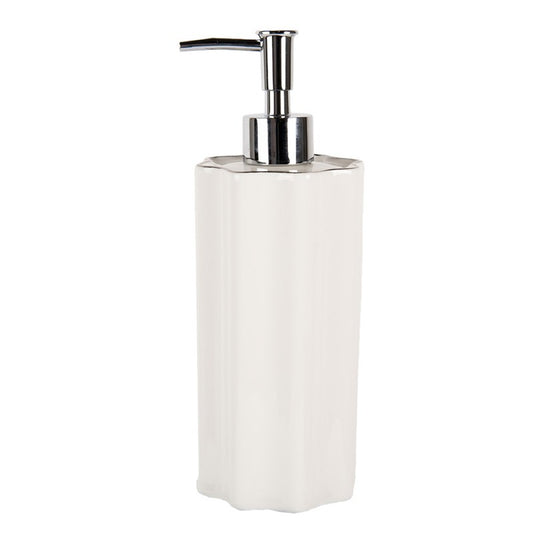 Dispenser per sapone liquido Ceramica Bianca