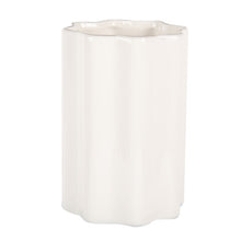 Portaspazzolini ceramica bianca
