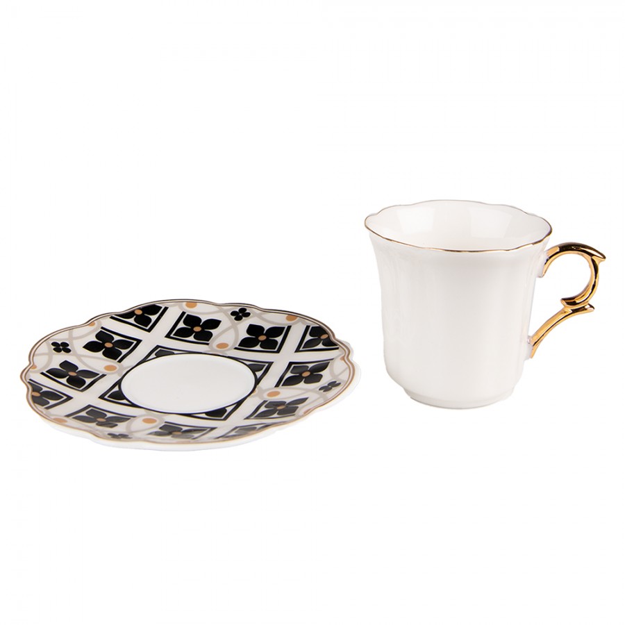 Tazzina da espresso Bianco e Nero