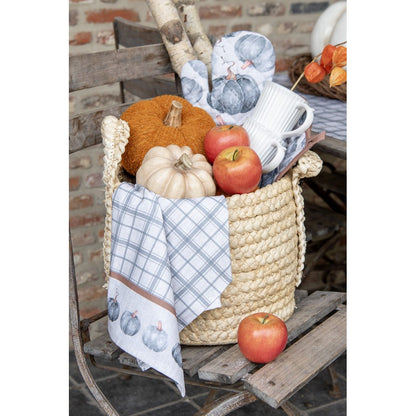 Canovaccio 50x70 cm Zucche grigie