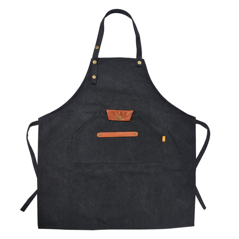 Grembiule denim nero