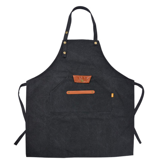 Grembiule denim nero