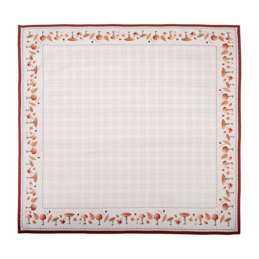 Tovaglia 100x100 cm Funghetti