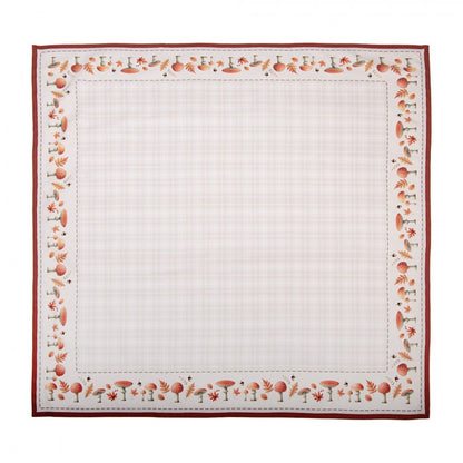 Tovaglia 100x100 cm Funghetti