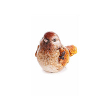 Uccellino in terracotta decorativo